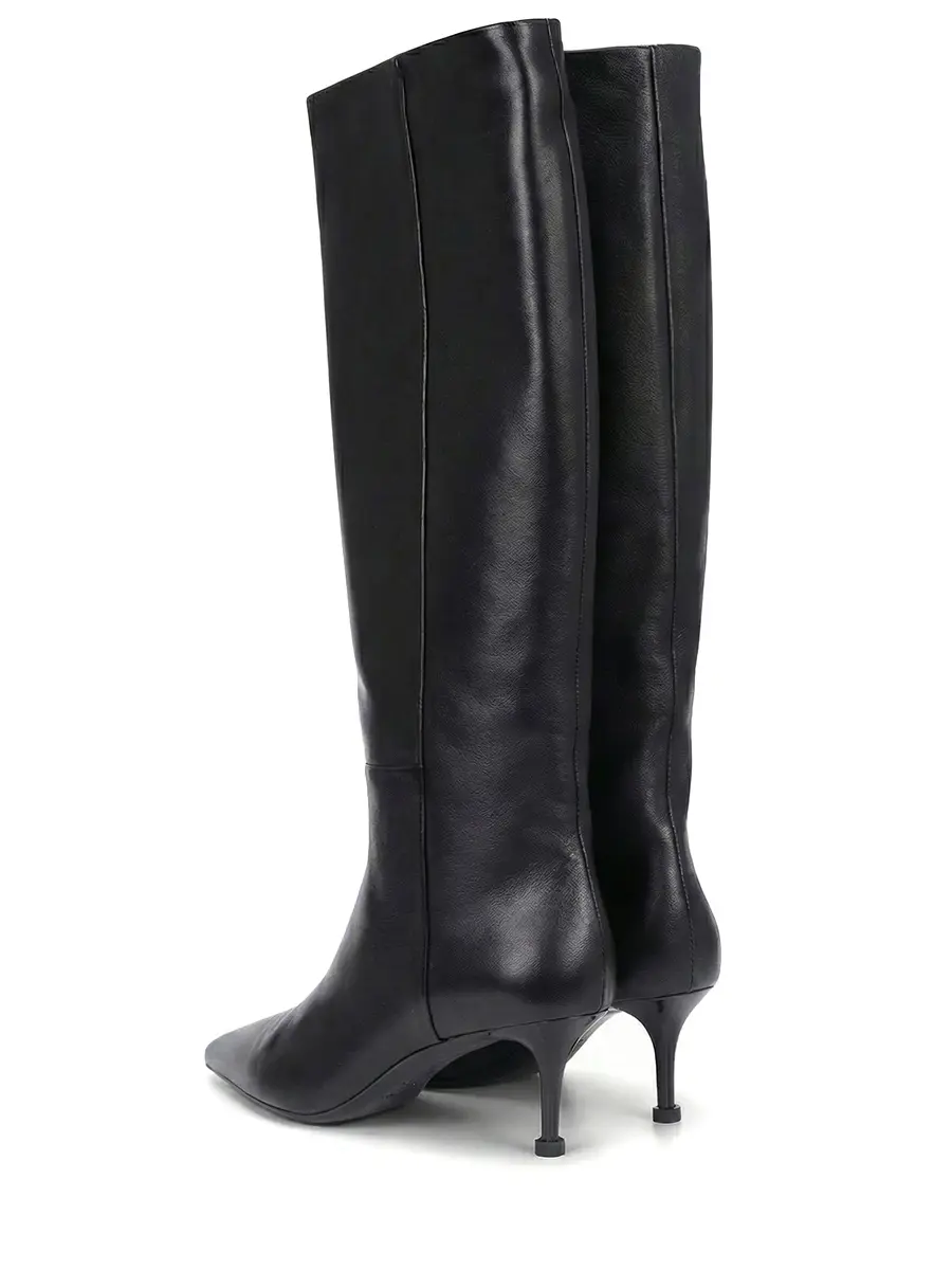 Сапоги кожаные