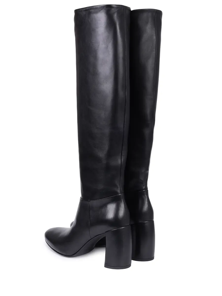 Сапоги кожаные