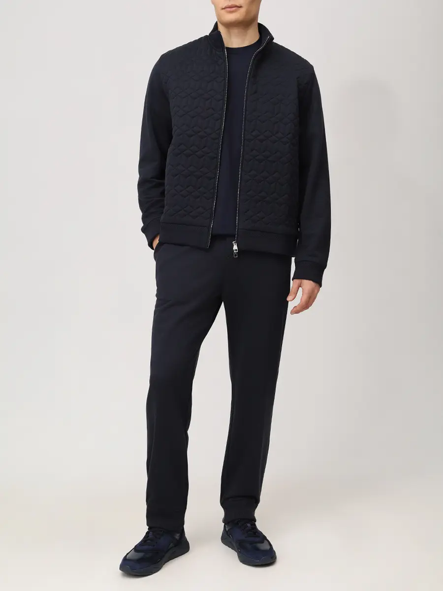 Костюм из хлопка и шелка