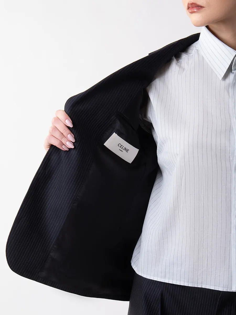 Пиджак шерстяной