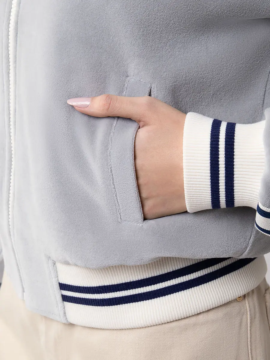 Бомбер хлопковый