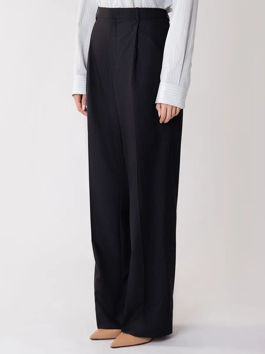 Брюки шерстяные