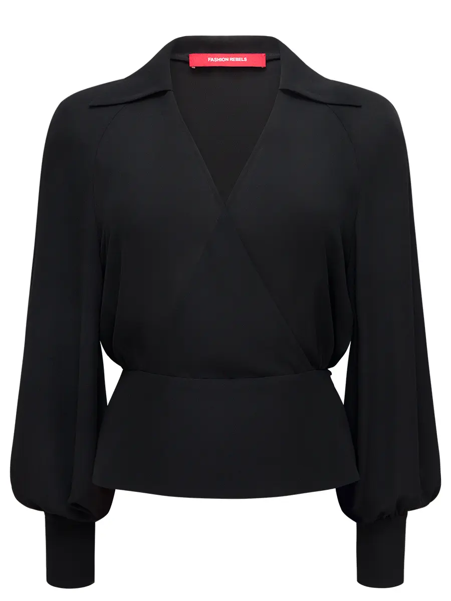 Блуза с баской