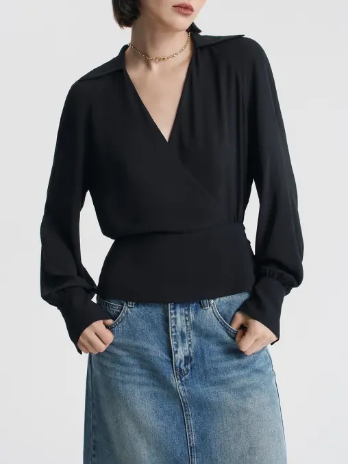 Блуза с баской FASHION REBELS
