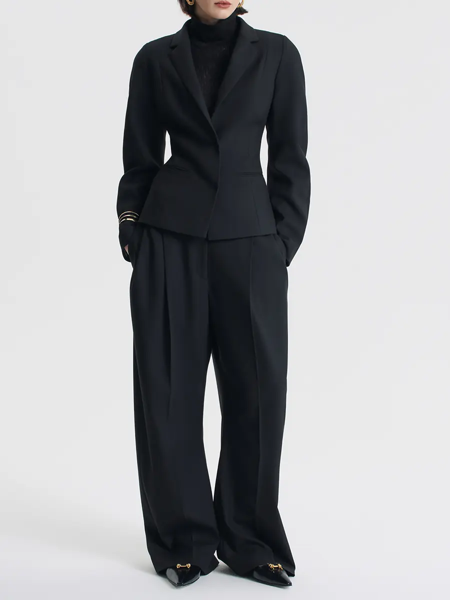 Жакет однотонный