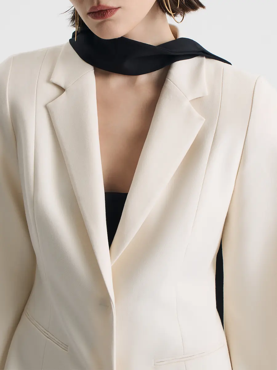 Жакет однотонный