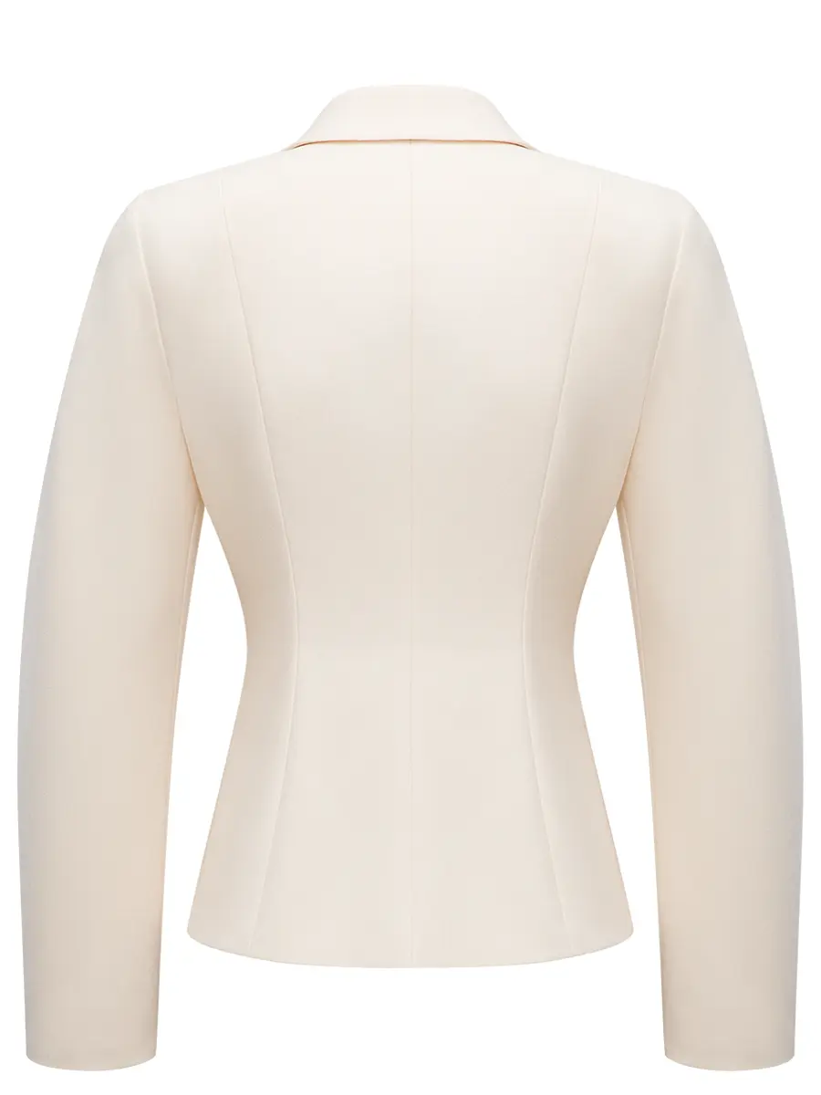 Жакет однотонный