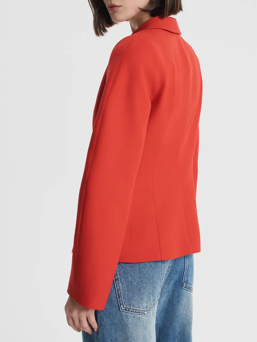 Жакет однотонный