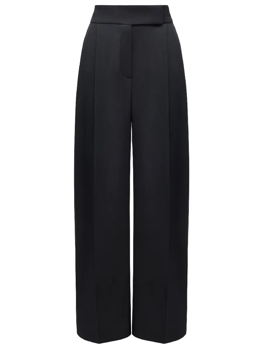 Брюки однотонные