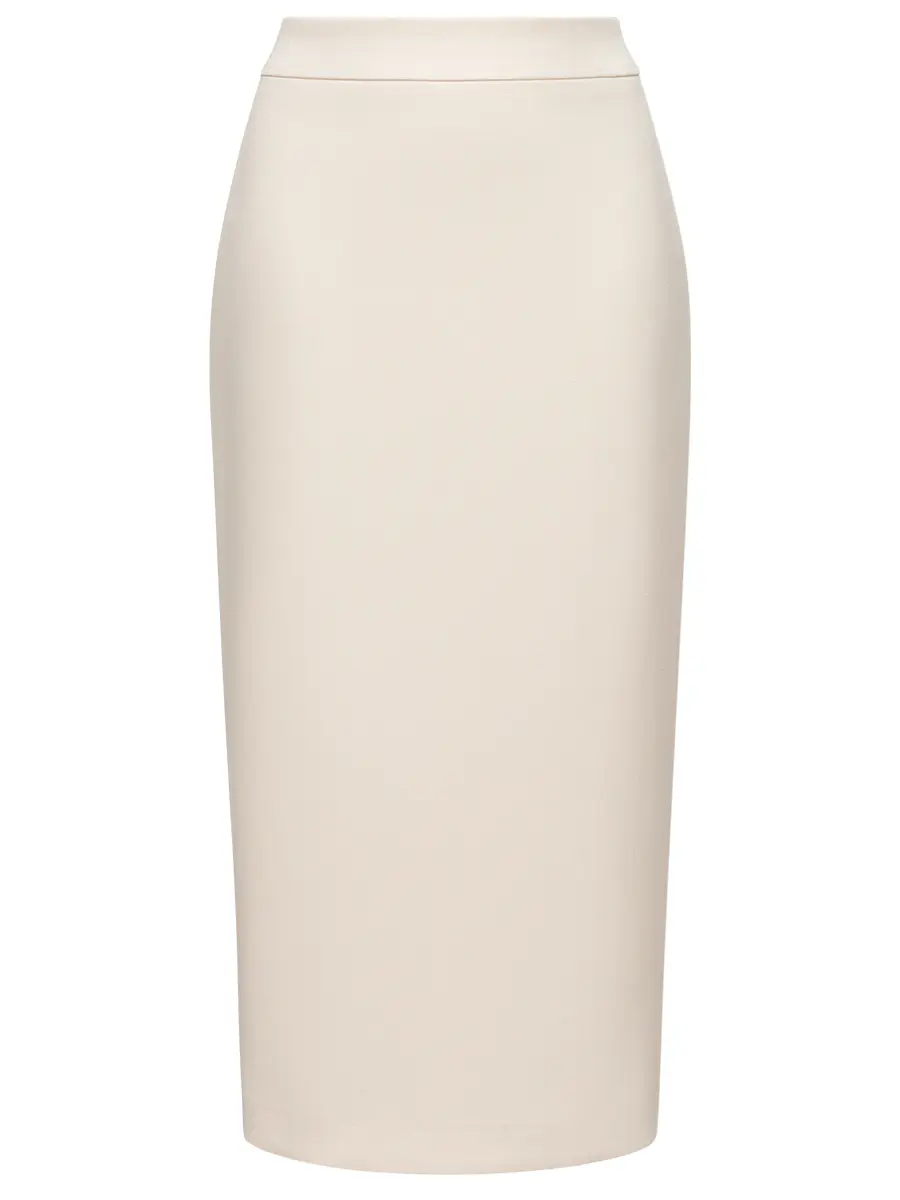 Юбка однотонная