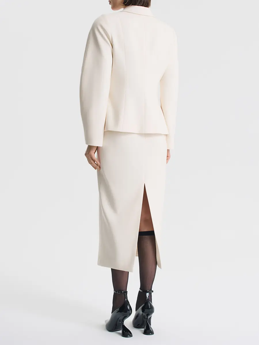 Юбка однотонная