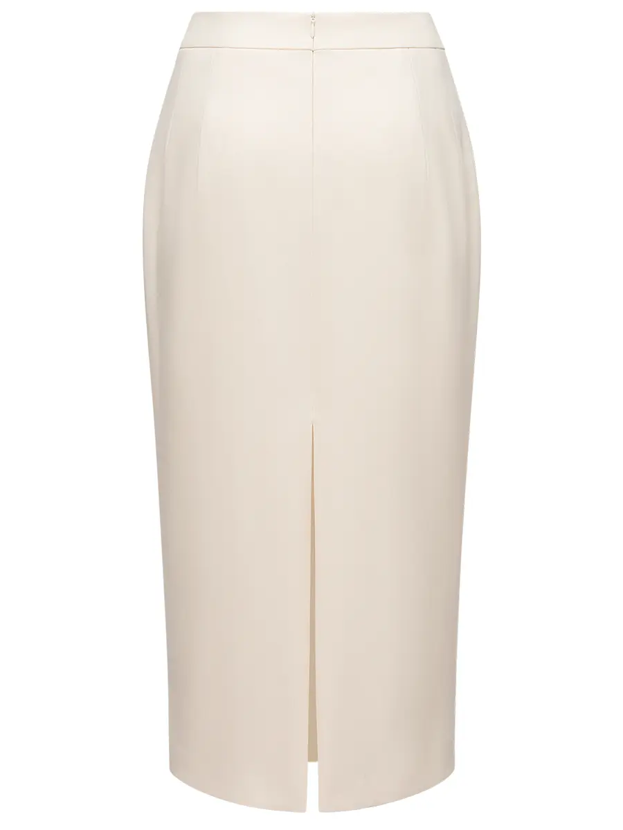 Юбка однотонная