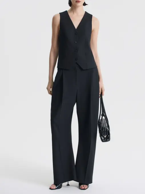 Жилет однотонный FASHION REBELS