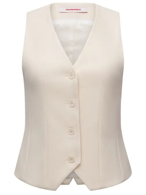 Жилет однотонный FASHION REBELS