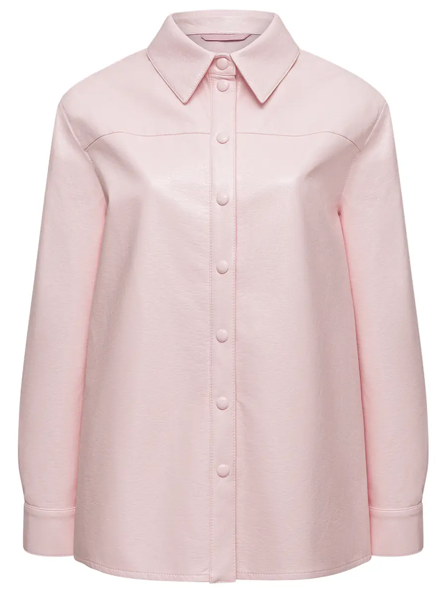 Рубашка из экокожи