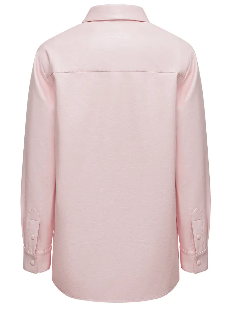 Рубашка из экокожи