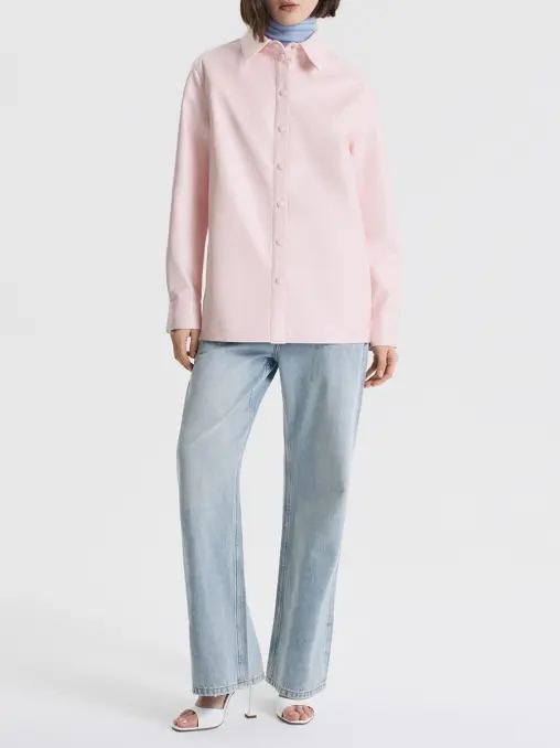 Рубашка из экокожи FASHION REBELS