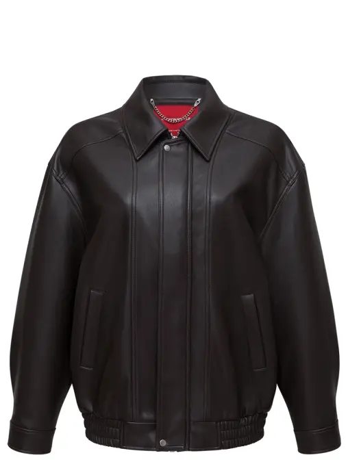 Бомбер из экокожи FASHION REBELS