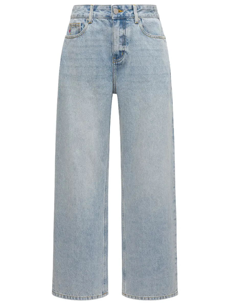 Джинсы хлопковые