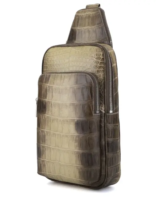 Слинг из кожи крокодила BARDINI