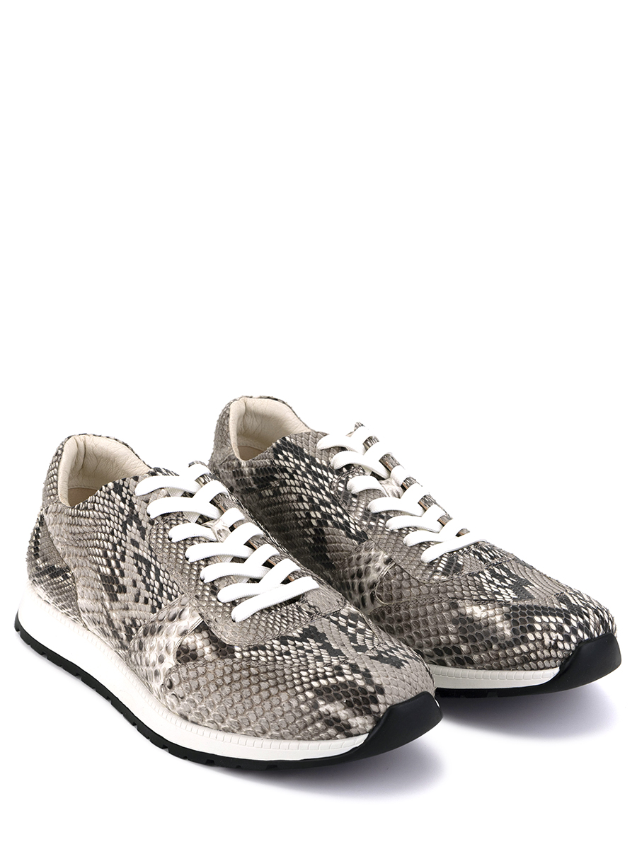 Кроссовки из кожи питона