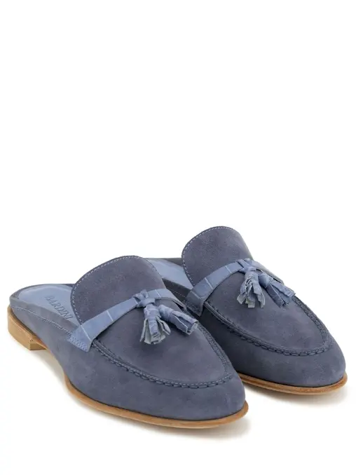 Мюли замшевые BARDINI