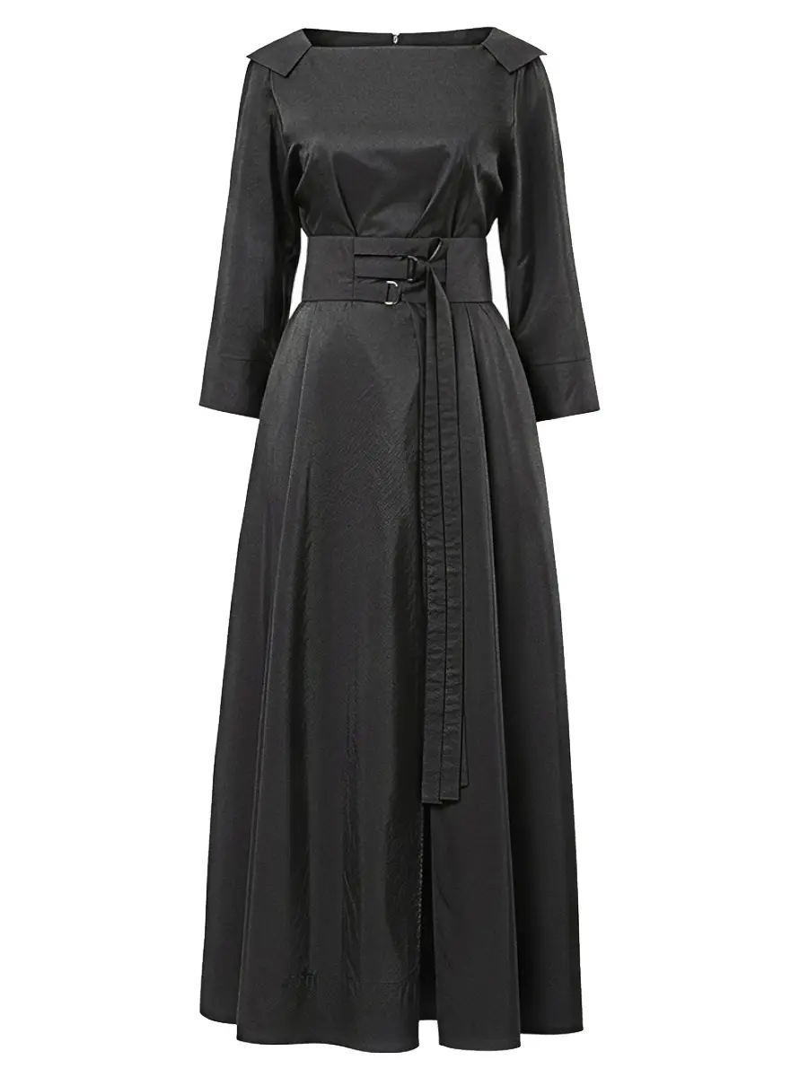 Платье из района