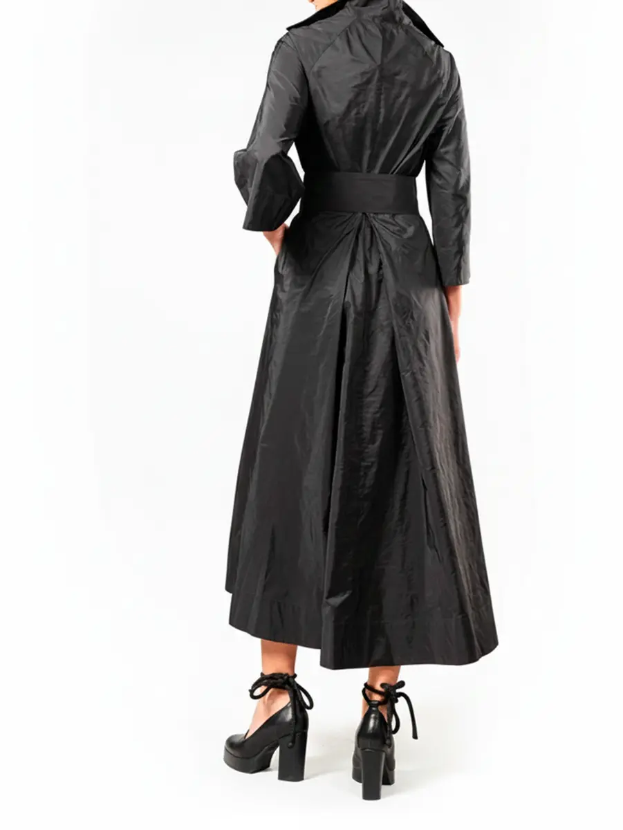 Платье из района