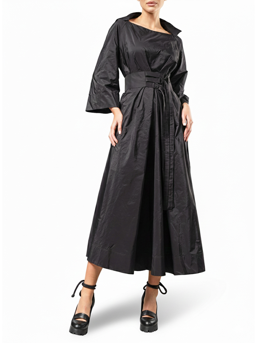 Платье из района