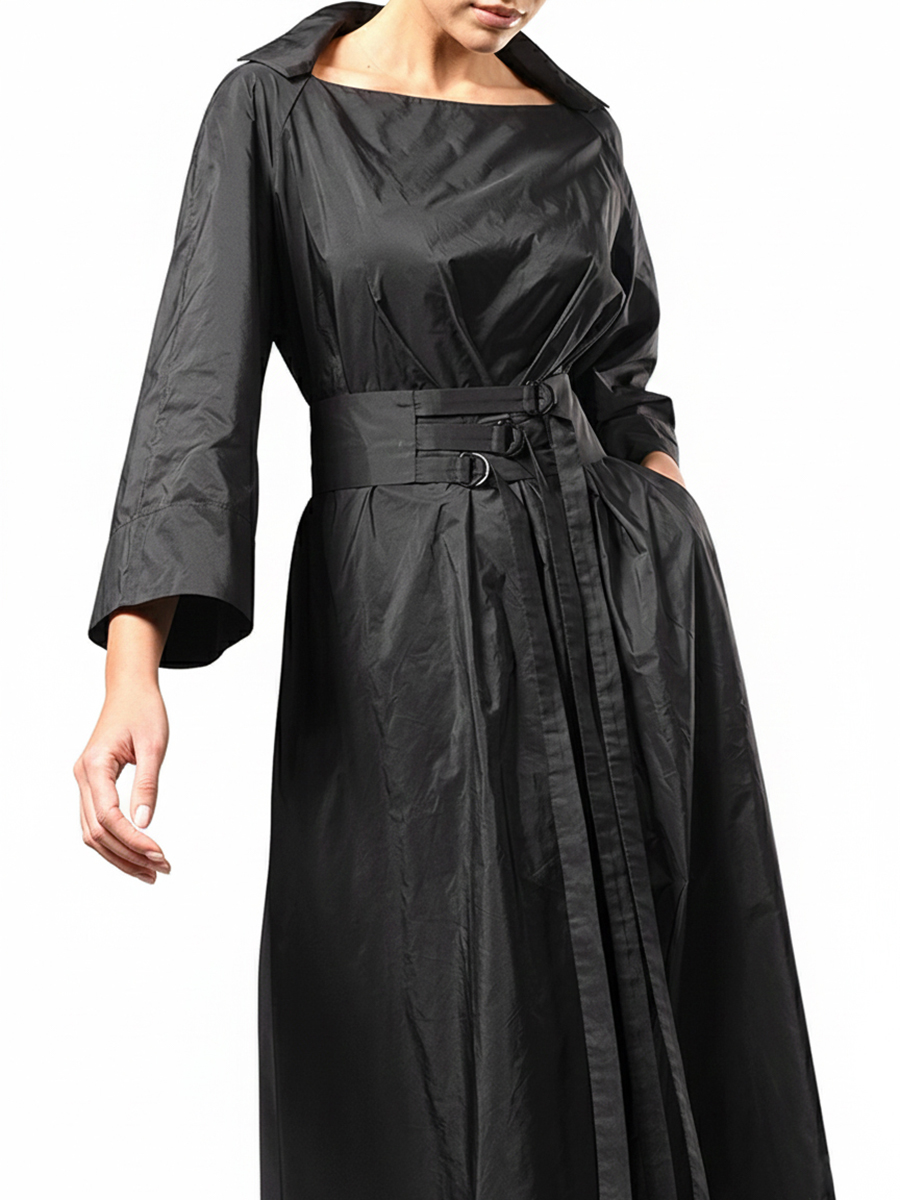 Платье из района