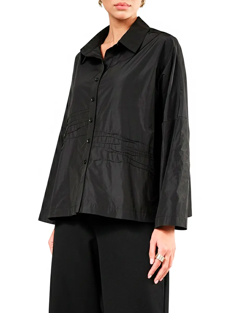 Блуза однотонная