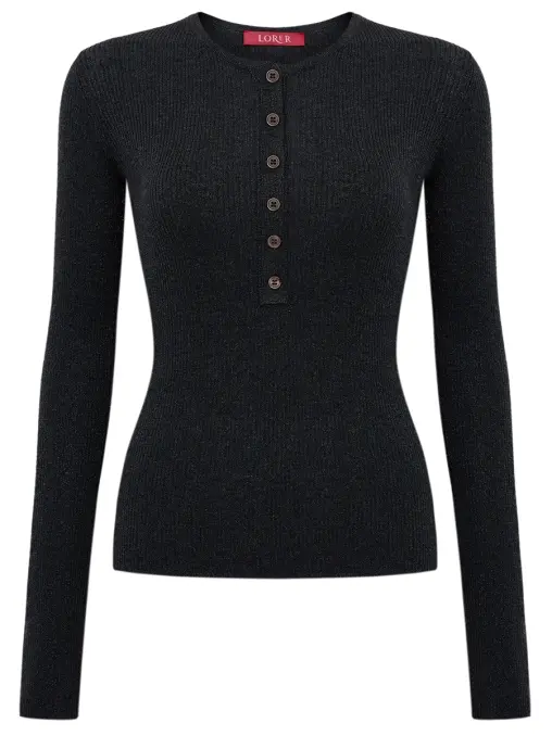 Джемпер однотонный graphite LORER