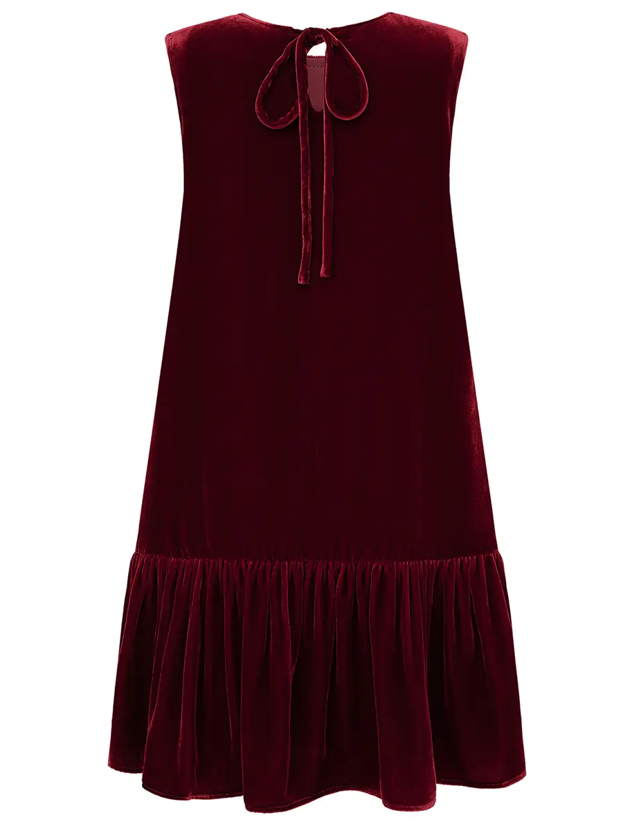 Платье бархатное ruby