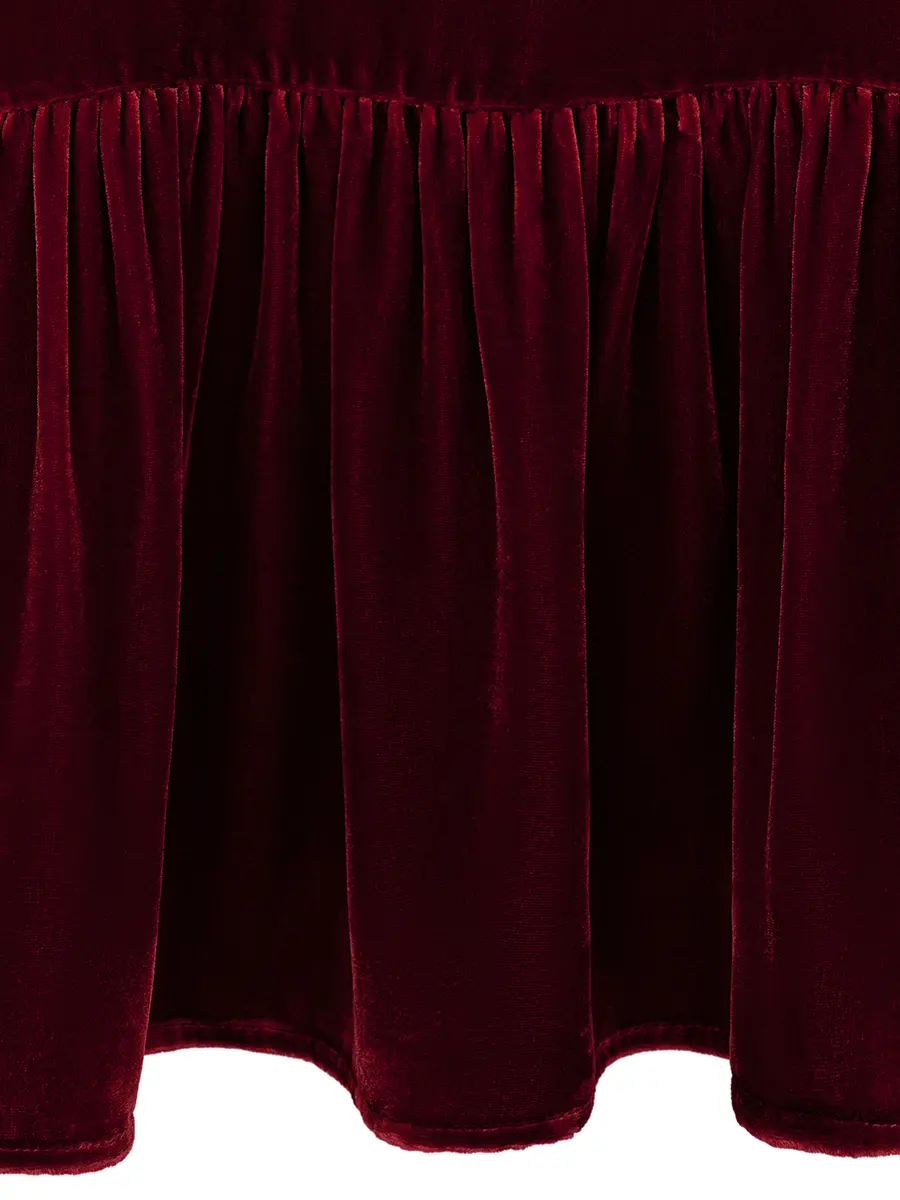 Платье бархатное ruby