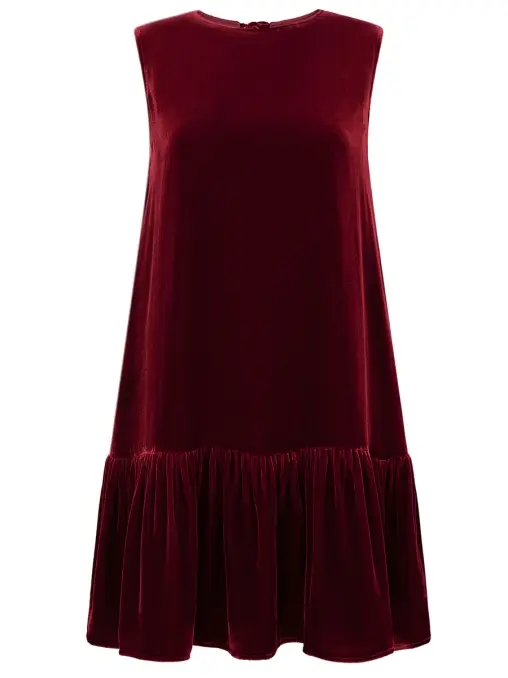 Платье бархатное ruby LORER