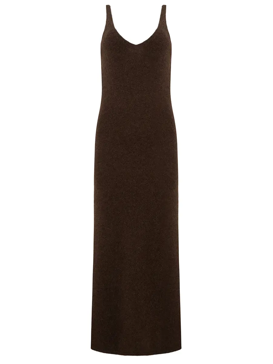 Платье шерстяное brown sugar