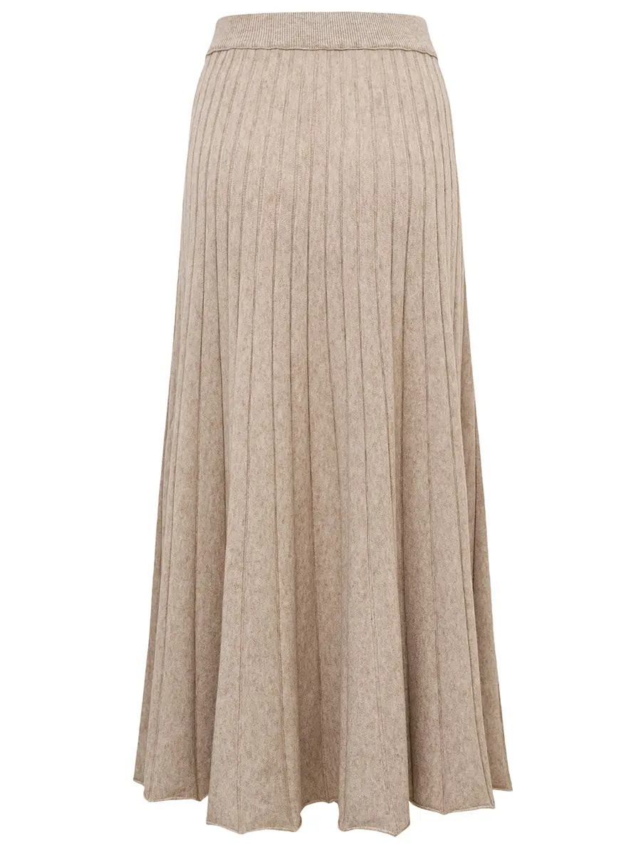 Юбка однотонная sand