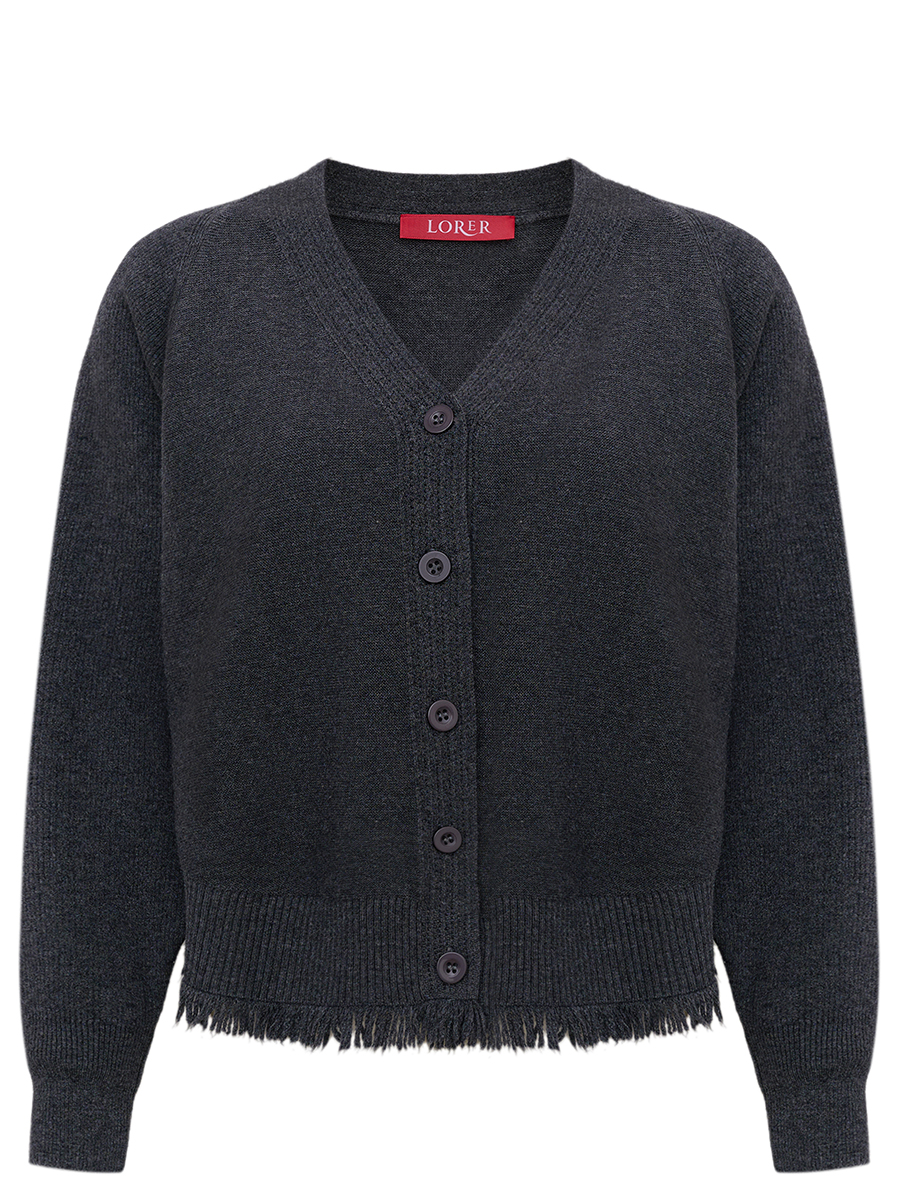 Кардиган шерстяной fog