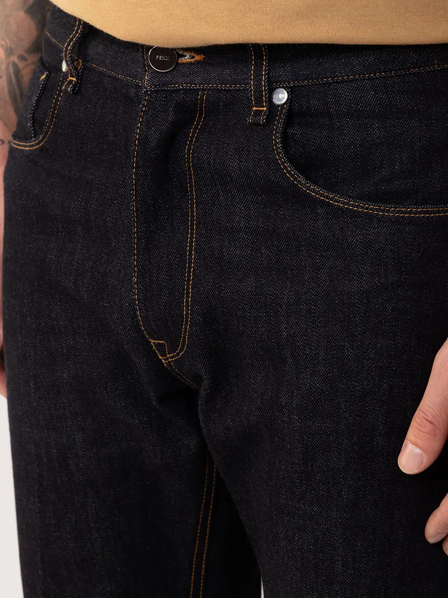 Джинсы хлопковые