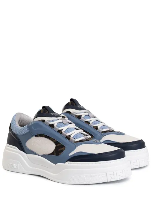 Кеды кожаные FENDI