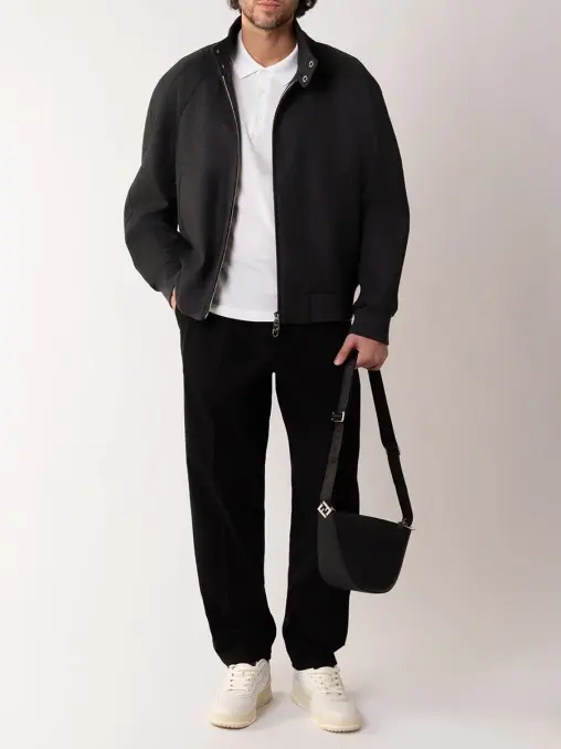 Поло хлопковое FENDI