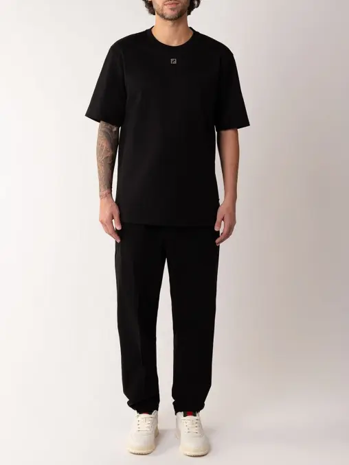 Футболка хлопковая FENDI