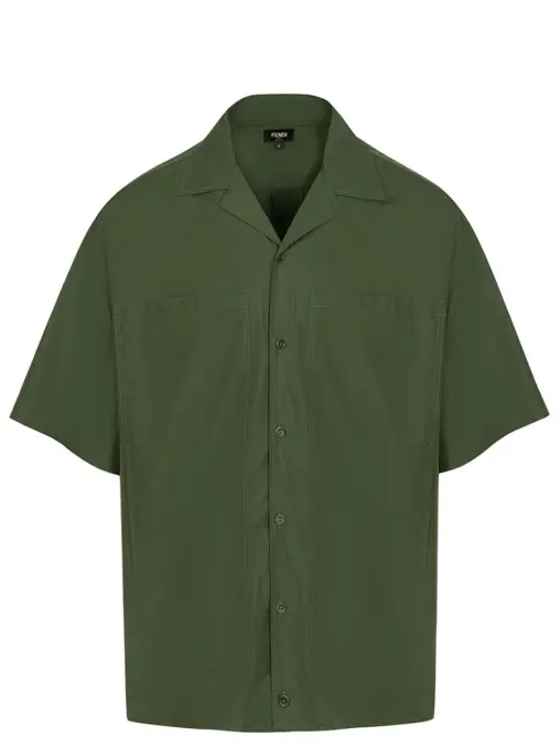 Рубашка хлопковая FENDI