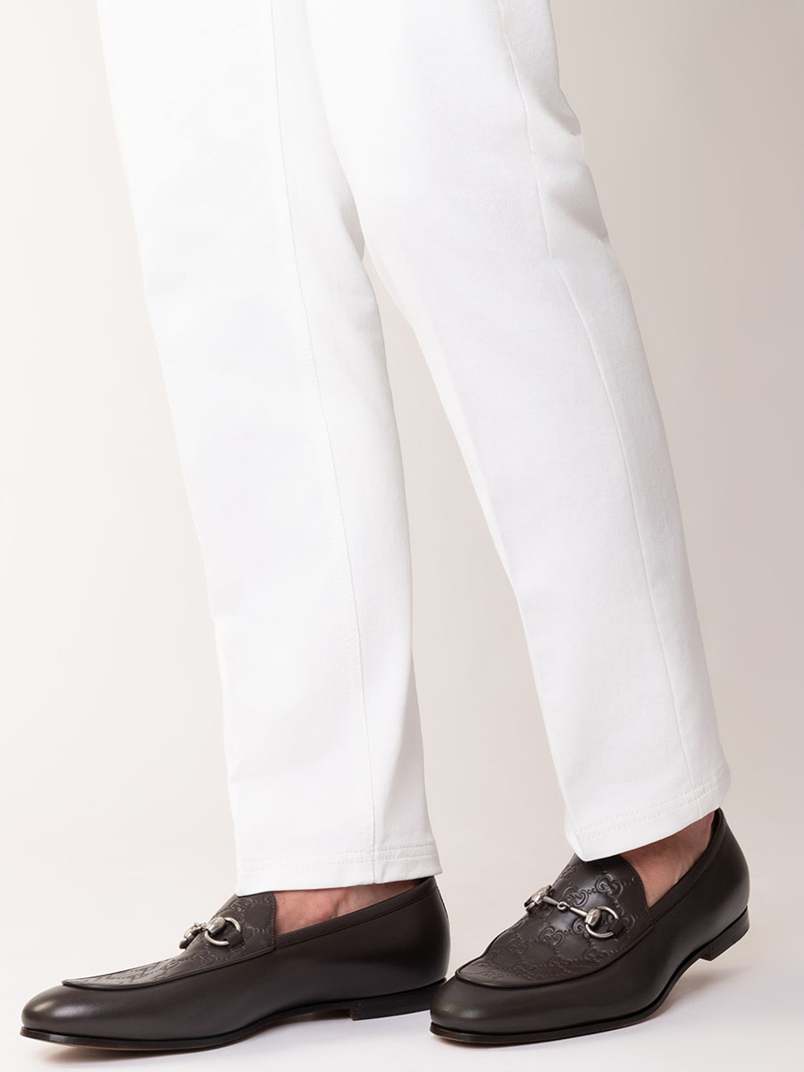 Лоферы кожаные