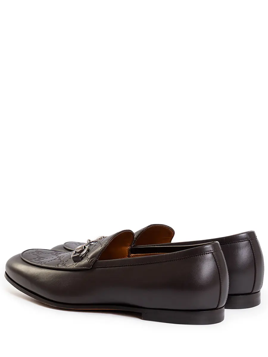 Лоферы кожаные