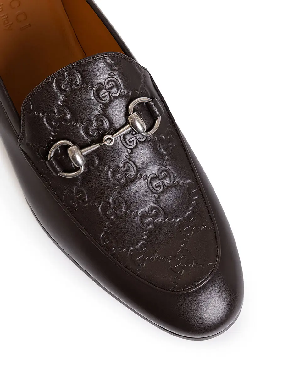 Лоферы кожаные