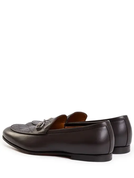 Лоферы кожаные GUCCI
