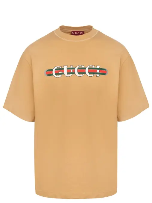 Футболка хлопковая GUCCI
