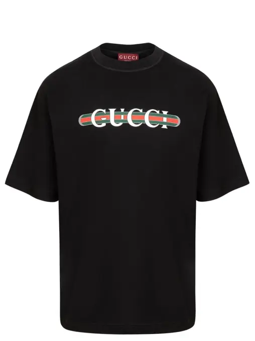 Футболка хлопковая GUCCI