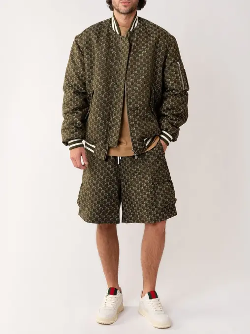 Бомбер хлопковый GUCCI